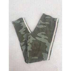 So Favorite Legging Green Camo Side Stripe M 8